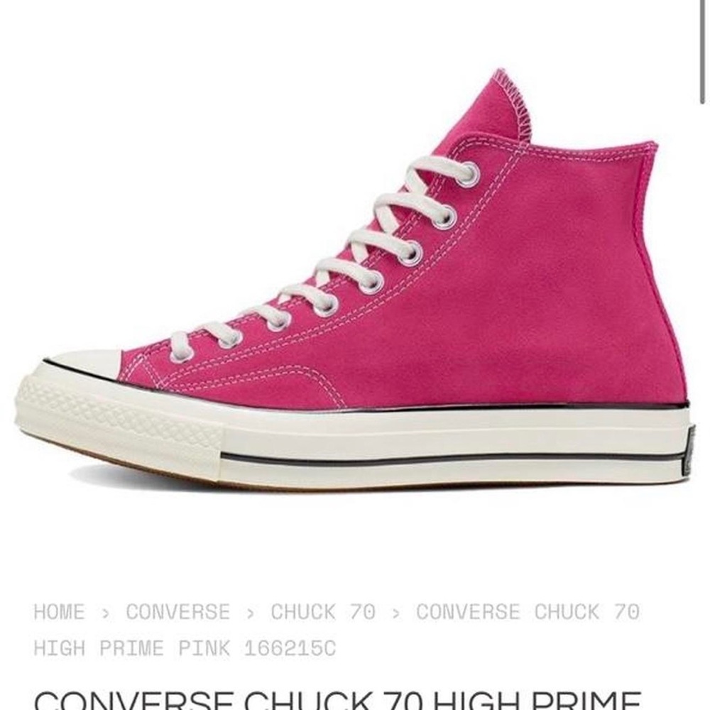 Converse 70s in pink suede